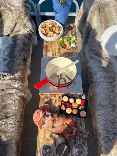 Formule repas Fondue